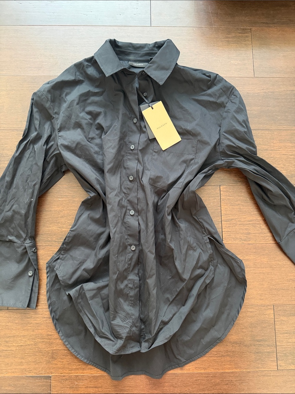 Women’s Halogen black shirt